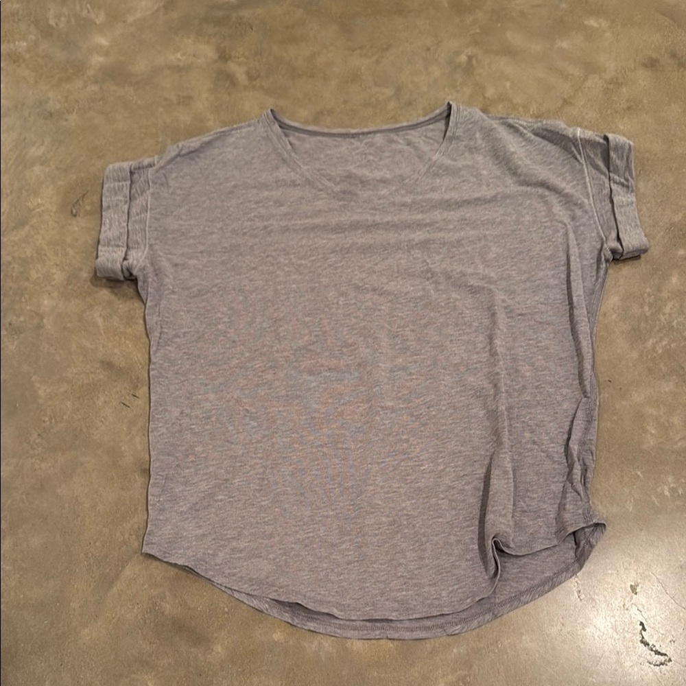 lululemon athletica Short Sleeve Tee in Heather Gray